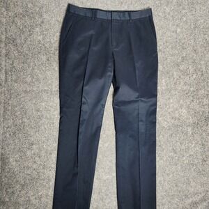 Bonobos Weekday Warrior Monday Thompson Pants Men 34x30 Navy Slim Fit Stretch